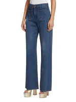 Taylor High-Rise Wide-Leg Jeans