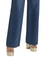 Taylor High-Rise Wide-Leg Jeans