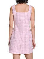 Sleeveless Tweed Dress