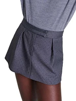 Rhinestone Layered Skort