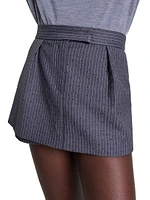 Rhinestone Layered Skort