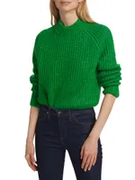 Shaker-Stitch Sweater