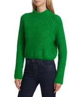 Shaker-Stitch Sweater