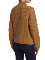 Whipstitch Relaxed Turtleneck