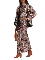 Junin Catia Printed Maxi Dress