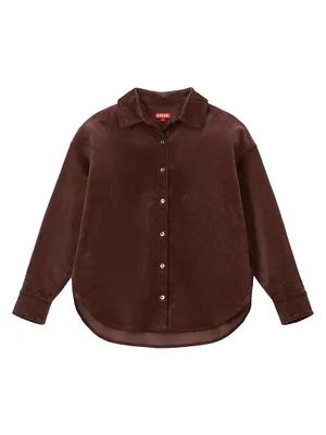 Matthew Corduroy Button-Front Shirt