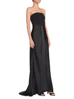 Wayfaring Satin Maxi Dress