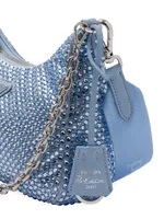 Re-Edition 2005 Satin Bag With Crystals