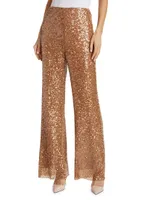 Alli Sequin Bootcut Pants