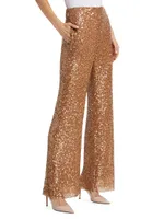 Alli Sequin Bootcut Pants