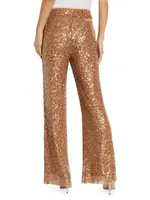 Alli Sequin Bootcut Pants