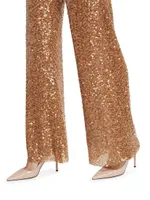 Alli Sequin Bootcut Pants