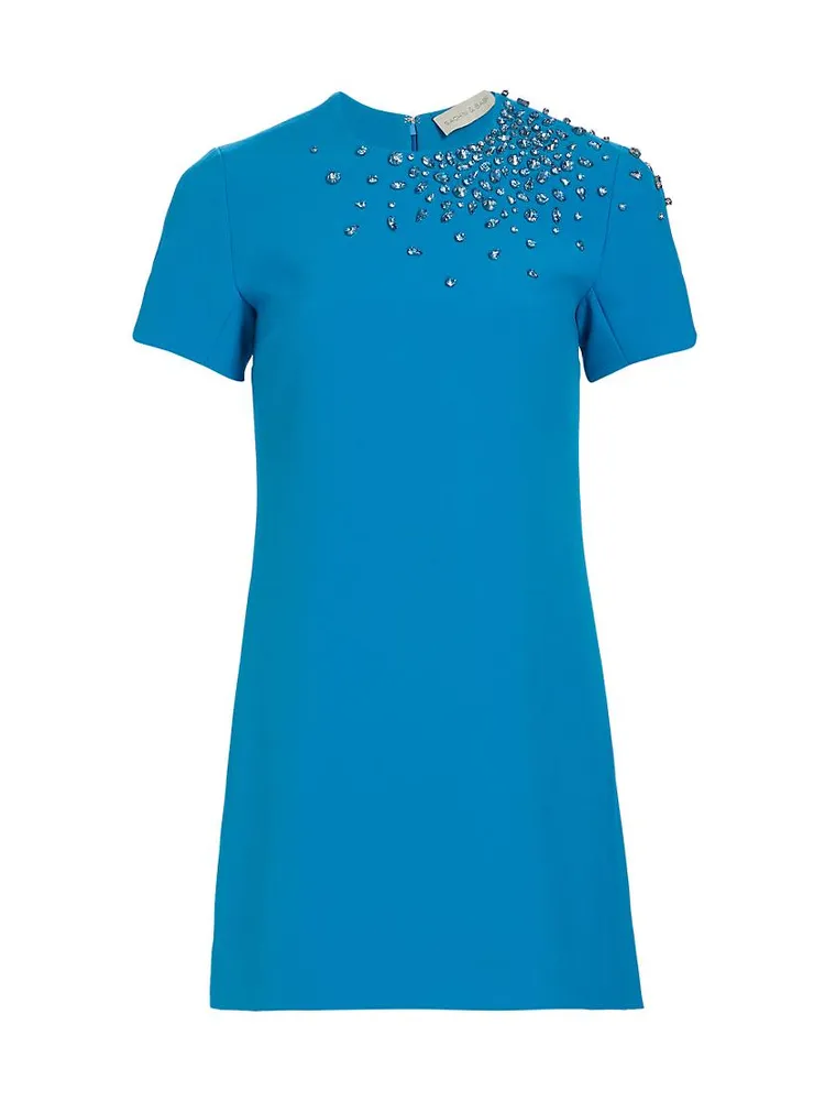 Lauren Embellished Shift Minidress