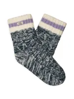 Deedee Fleece-Lined Quarter-Length Socks