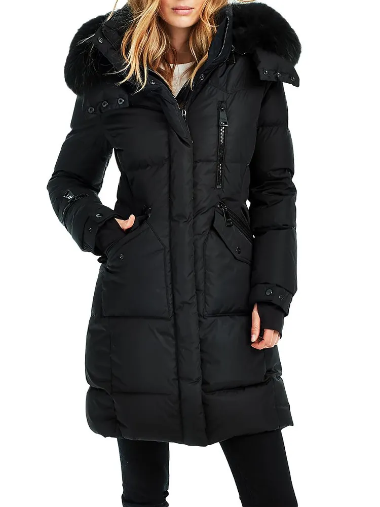 Highway Faux Fur-Trimmed Down Jacket