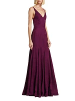 Marilyn Sleeveless Jacquard Gown