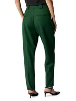 Lincoln Straight-Leg Wool-Blend Trousers