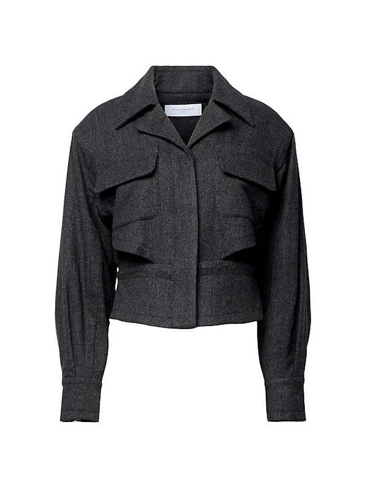 Gabriel Cropped Wool Jacket