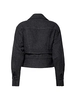 Gabriel Cropped Wool Jacket