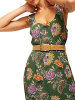 Everett Floral Midi-Dress