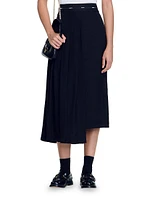 Long Asymmetrical Skirt