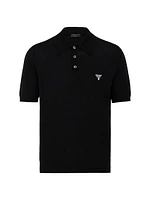 Superfine Wool Polo Shirt