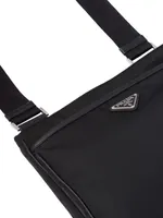 Re-Nylon and Saffiano Shoulder Bag