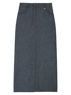 Long Slit Skirt