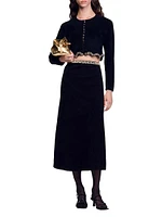 Short Rhinestone Skirt
