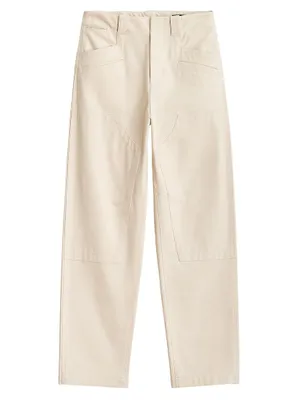 Malia Cotton Twill Cargo Pants