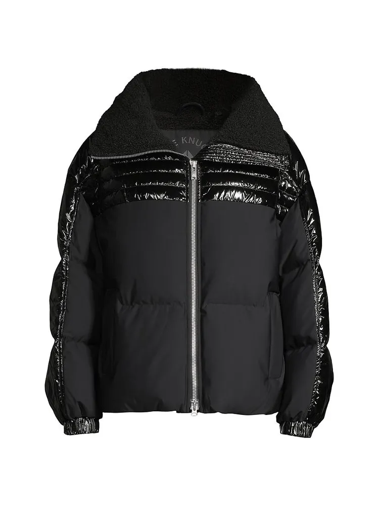 Elmira Glossy Bomber Jacket