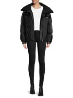 Elmira Glossy Bomber Jacket