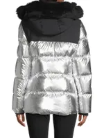 3Q Metallic Down Puffer Jacket