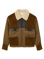 Shearling Collar Jacket