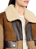 Shearling Collar Jacket