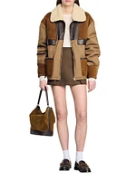 Shearling Collar Jacket