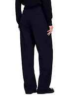 Straight-Leg Trousers