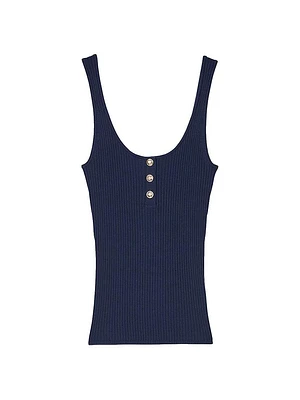 Ribbed Vest Top