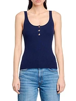 Ribbed Vest Top