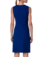 Virgin Wool Sheath Dress