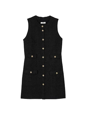 Short Tweed Dress