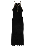 Beaded Maxi Dress