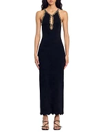 Beaded Maxi Dress