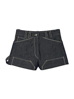 Raw Denim Shorts