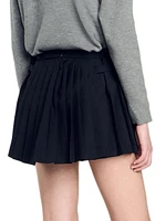 Pleated Skort