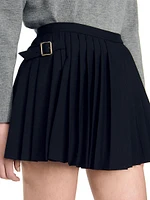 Pleated Skort