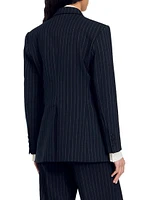 Striped Suit Jacket