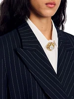 Striped Suit Jacket