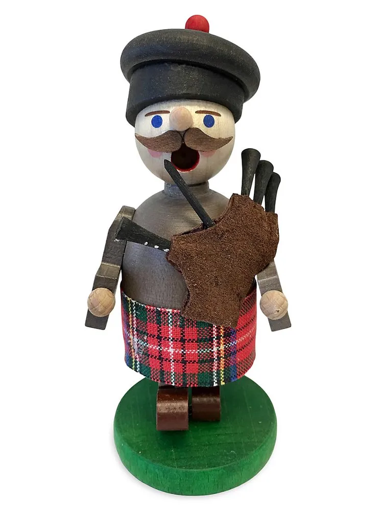 Richard Glaesser Scotsman Wood Smoker Figurine