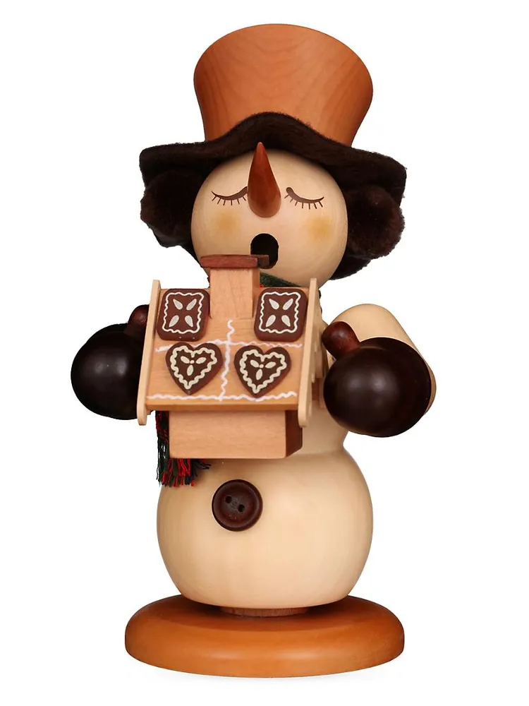 Richard Glaesser Snowman & Gingerbread House Smoker